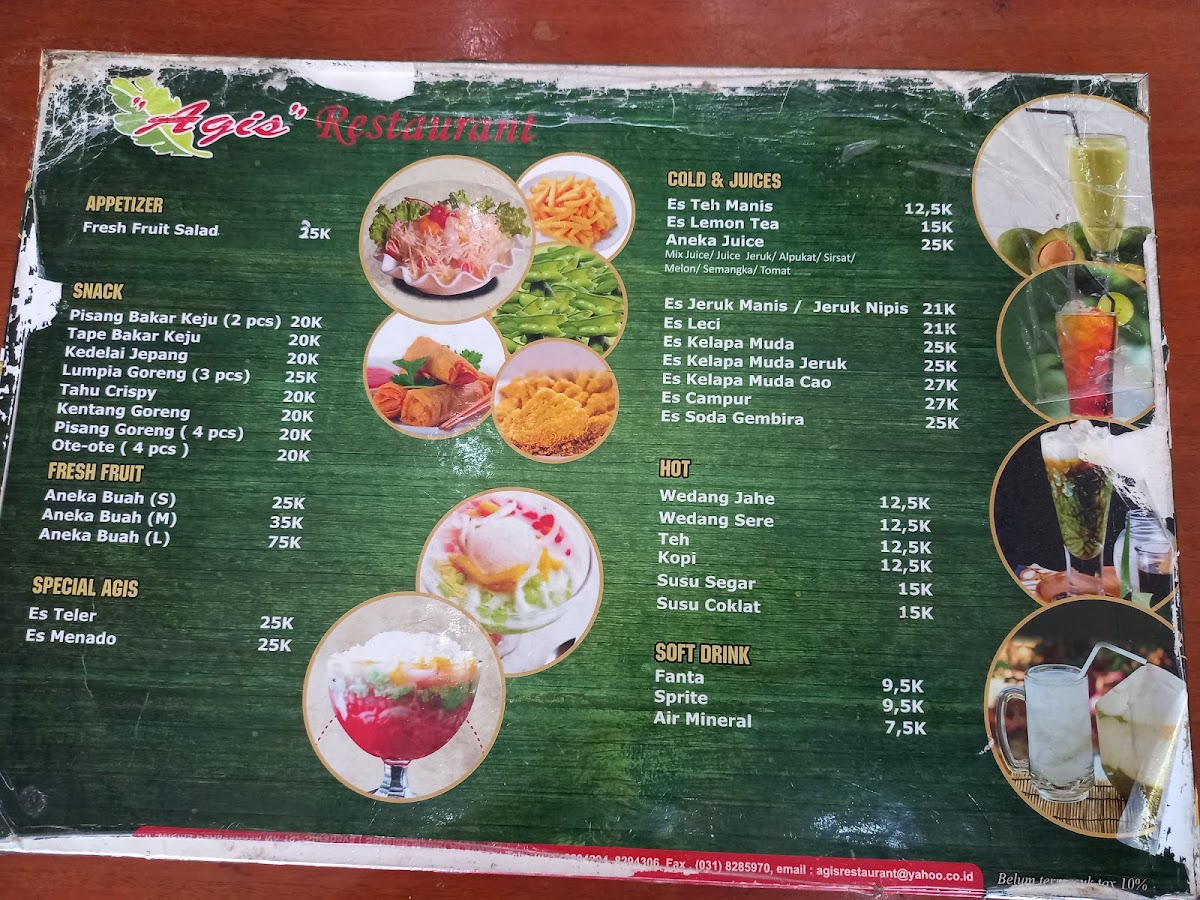 Agis Restaurant Menu - Image 5